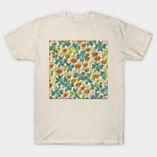 Scattered Clover 6 (MD23Pat004) T-Shirt